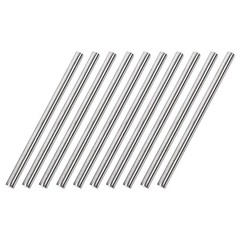 10pcs 6mm x 100mm 304 Stainless Steel Solid Round Rod for RC DIY Craft