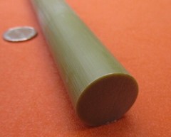 Phenolic Micarta Phenolic Nema G11 Rod 1.00″ Diameter x 48″ Length
