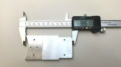 Novellus Type 15-01158-00 Aluminum Bracket paddle 100mm