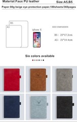 Deer Head Faux Leather Journal – Premium Hardcover Notebook, 100 Ruled Pages