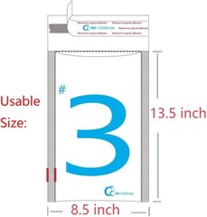 200 #3 8.5×14.5 Poly Bubble Padded Envelopes Mailers Shipping Bags AirnDefense
