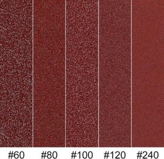 100PCS Triangle Sanding Pads for Oscillating Multi-Tool Hook Loop Sandpaper Disc