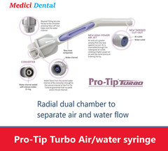 Dental MEDICOM Pro-Tip Turbo Air/ Water Syringe Tips, 250/bg, Medicom #1007072