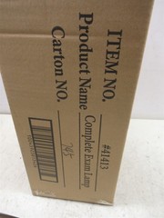 Brandt 41413 Complete Exam Lamp Gooseneck Examination Floor Mount Medical Use