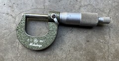 Mitutoyo 0-1″ Friction Thimble Micrometer (103-259) Made In Brazil.