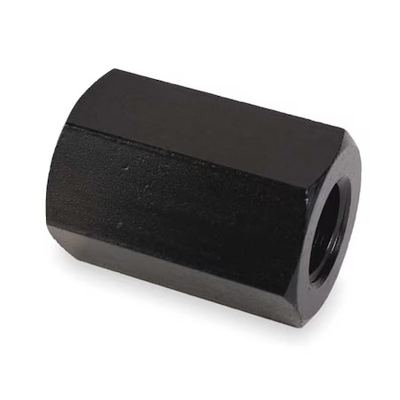 Te-Co 41506 Coupling Nut, 5/8″-11, Steel, Grade 5, Black Oxide, 1-5/8 In Lg,
