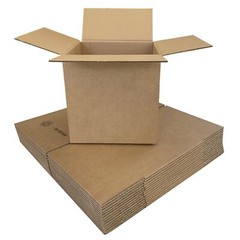 UOFFICE Heavy Duty Corrugated Cube Boxes 14x14x14″ – 275lb. 15 Pack