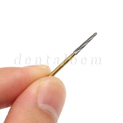 5Pcs Dental Endo-Z Titanium Tungsten Carbide High Speed Cutting Burs FG 1.60mm