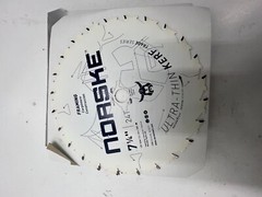 Box of 12-Norske NCSBT011MP Thin Kerf Ripping&Crosscutting Saw Blade,7-1/4″x24T