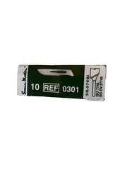 Swann-Morton Stainless Steel Blade 100/box – ref# 0301 expiration 2030