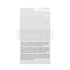 20 14×18 Self Seal Suffocation Warning Clear Poly Bags 1.5 mil Free Shipping