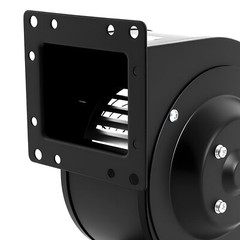 Small Centrifugal 196CFM Flange Blower Fan 2600r/min 110V 120W Durable Equipment