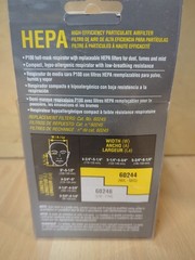 Klein Tools 60244 P100 Half‑Mask Respirator M/L – NIOSH‑Approved, Silicone Free