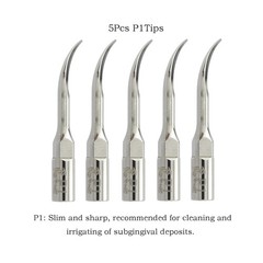 Woodpecker Dental Ultrasonic Scaler LED Handpiece DTE UDS Tips G1 P1 GD1 PD1