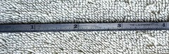 VINTAGE THE L.S. STARRETT CO. 9 INCH RULER AS PICTURED