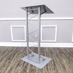 Single Truss Podium Metal Pulpit Church Lecter Presentation Conference Puipit