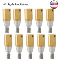 US Dental Hiossen Regular 3-5mm Attachment Abutment & Overdenture Male Caps Kits