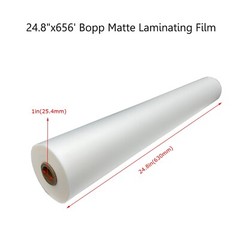 24.8″x656′ Bopp Matte Laminating Films Pre-coated Film Thermal Laminating Film