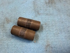 PIPE NIPPLE ASSORTED LENGTHS 3/8″ NPT (LOT OF 12)