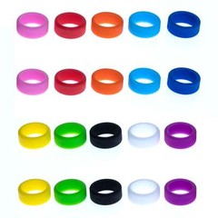 Grifiti Band Joes 1/4 1 x 0.25 inch Mini Silicone Rubber Bands 20 Pack 0.64 inch