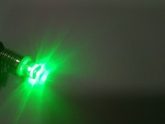 E10 12V Red Yellow Blue Green White Inverted Screw In Led Bulb for DIY LIONEL 9V