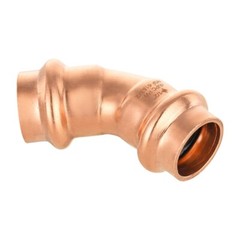 10 PCS EFIELD 1/2 ” Press Fit 45 Degree Elbow Copper Fittings, No Lead