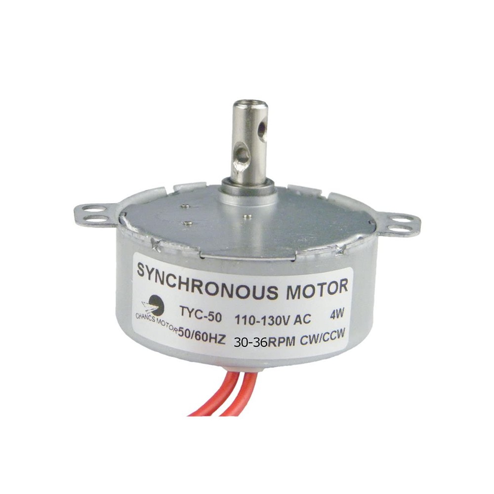 TYC-50 CW/CCW Permanent Magnet Motor 110V AC Electric Synchron Motor