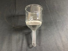 PYREX Glass 350mL M Porosity Fritted Disc Buchner Filter Funnel 36060-350M