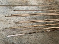 Lucas Milhaupt SIL-FOS-15 Brazing Alloy Rod 17 Piece 15% Ag Silver NOS #95150