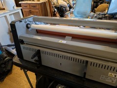 GBC 1710740 HeatSeal Ultima 65 Thermal 27 inch Max Width Roll Laminator