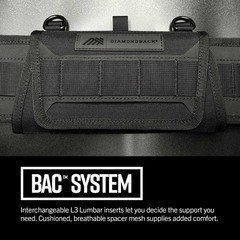 Diamondback Tempo Tool Belt with Lumbar Support, XS/S | Padded back panel wit…