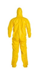Dupont Tyvek Tychem QC122S Chemical Hazmat Coverall Suit ALL Sizes MD-6XL