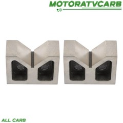 ALL-CARB 1 Pair 3″ × 1-5/16″ × 2-3/8″ Cast Iron V-Blocks High Quality Castings
