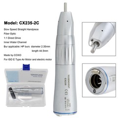 COXO Dental 1:5 High Speed Electric Handpiece 1:1 Contra Angle Fiber Optic NSK