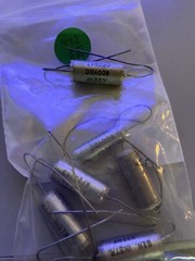 Vintage .022uF 22nF 600v General Instrument “PIO” Paper in oil Cap 300B Guitar