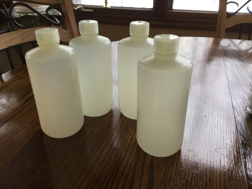 Mibelloon special Lot of 460 16oz/500ml HDPE Narrow Mouth Bottle