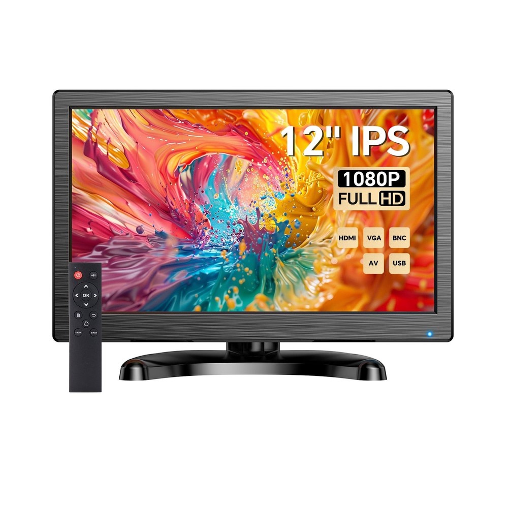 Eyoyo CCTV Monitor 12 Inch Small Computer Monitors 1920x1080P Mini LED Displa…
