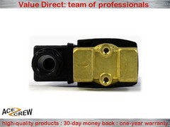 VITON 3/8 inch 24V AC VAC Brass Solenoid Valve NPT Gas Water Air Normally Closed
