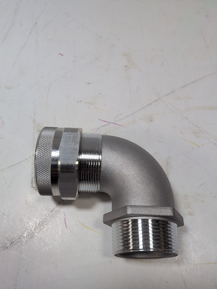Remke RSR-9522 Cord Grip, alum, 90 deg, 1-1/2″ cable range 1.250 – 1.375