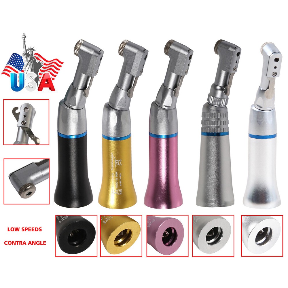 NSK Style Dental Low Speed Contra Angle Handpiece Latch Head E-type 5 Model YMP
