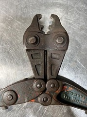 National Telephone Supply Co. Nicropress 51 plum Oval Manual Swaging Tool. ID #2