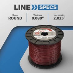 Stens Fire Trimmer Line 380-641 .080 5 lb. Spool