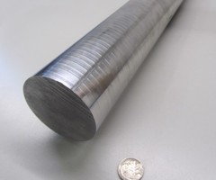 4140/4142 Alloy Steel Rod, 2 1/2″ Diameter +/-.007″ x 3 Ft Length