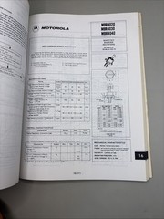 MOTOROLA Silicon Rectifier Manual 1980 Vintage Book