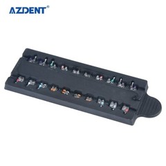 AZDENT Dental Orthodontic MIM Monoblock Bracket Braces Mini Roth 018 Hooks 3-4-5