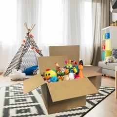 UBMOVE 12 Large Corrugated Moving Boxes 20 x 20 x15″