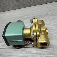 ASCO 8210G034 Red Hat Solenoid Valve, 24VDC Coil, 1/2” NPT Ports, New
