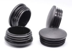 Round Pipe End Plugs for Steel Pipe Tubular Bumper Caps Various Sizes
