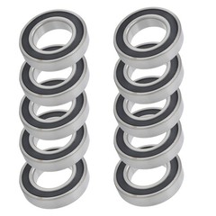 10 × 6007-2RS Deep Groove Ball Bearing 35mm Inner Dia 62mm OD 14mm Bore Sealed