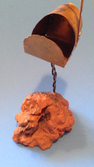COPPER MAILBOX BUSINESS CARD HOLDER – FROM PACIFIC COAST HWY, CA. GENERAL STORE